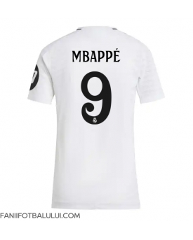 Real Madrid Kylian Mbappe #9 Tricou Fotbal Replică 2024-25 Femei Acasa
